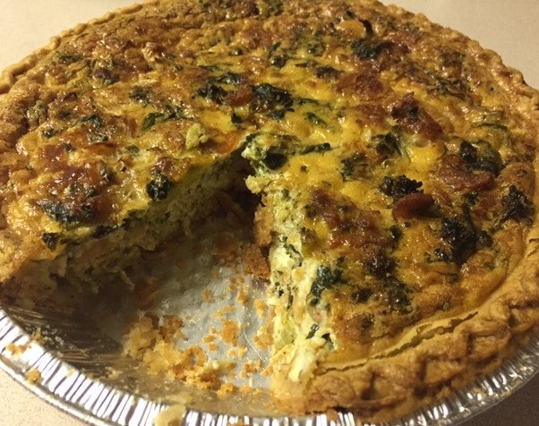 Shrimp and Veggie Quiche – Pop's Golden Gems