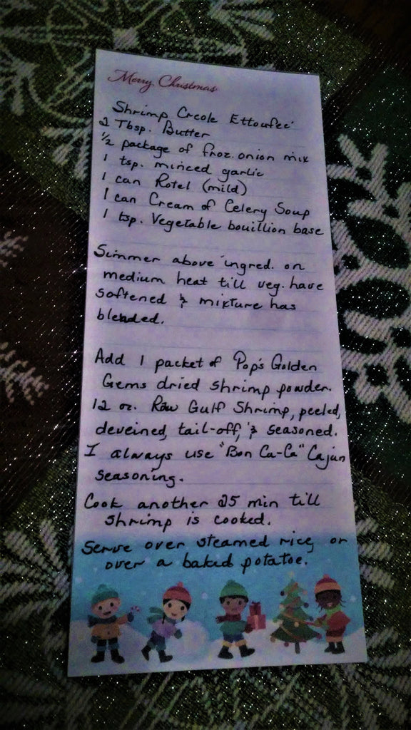 Shrimp Creole Étouffée – Pop's Golden Gems